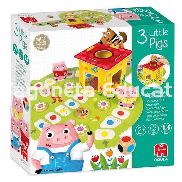 3 LITTLE PIGS JUEGO COOPERATIVO - Imagen 1