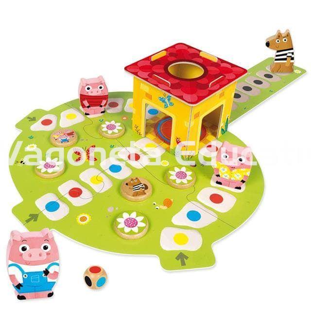 3 LITTLE PIGS JUEGO COOPERATIVO - Imagen 2