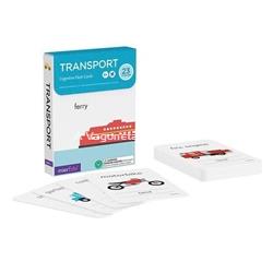FLASHCARDS TRANSPORT TARJETAS EN INGLÉS - Imagen 1