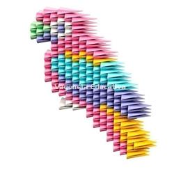 GAMI PINK FIGURAS 3D CONSTRUCCIÓN 250 PIEZAS - Imagen 2