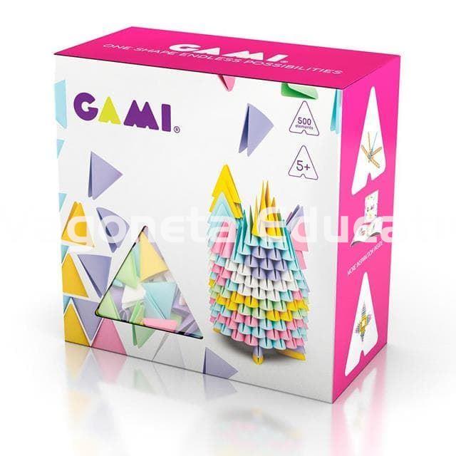 GAMI PINK FIGURAS 3D CONSTRUCCIÓN 500 PIEZAS - Imagen 1