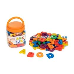 LETRAS MAGNÉTICAS MAYÚSCULAS JUMBO BOTE 74 PIEZAS - Imagen 1