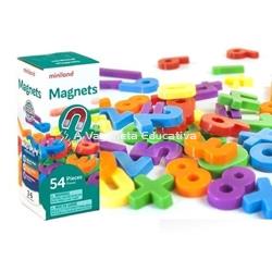 NÚMEROS MAGNÉTICOS CAJA 54 PIEZAS - Imagen 1