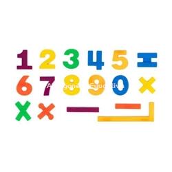 NÚMEROS MAGNÉTICOS JUMBO BOTE 68 PIEZAS - Imagen 2