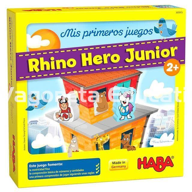 RHINO HERO JUNIOR MIS PRIMEROS JUEGOS - Imagen 1